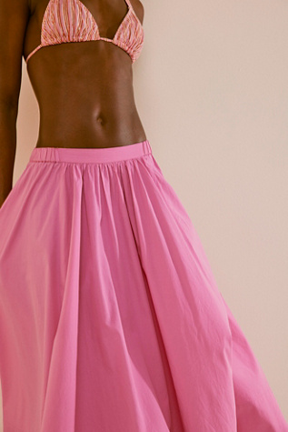 Lowen Midi Skirt by free-est at Free People in Sugar Magnolia, Size: Medium