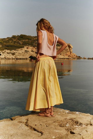 ミニスカート MAGDA BUTRYM Women Long Skirts 142525BEIGE Yellow Women's Skirts | Magda Butrym | Official Womenswear Luxury