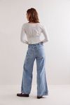 CRVY Outlaw Wide-Leg Jeans
