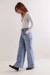 CRVY Outlaw Wide-Leg Jeans