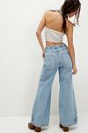 CRVY Outlaw Wide-Leg Jeans