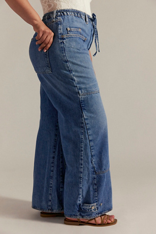 CRVY Outlaw Wide-Leg Jeans