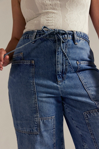 CRVY Outlaw Wide-Leg Jeans