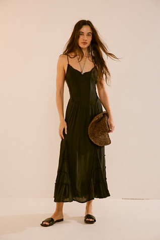 Siren Nights Maxi by free-est at Free People in Black, Size: Large