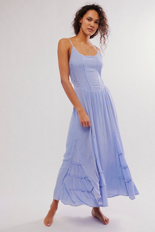 Siren Nights Maxi by free-est at Free People in Blue Heron, Size: Medium