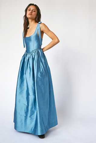 Louise New York Marie Dress at Free People in Azure Blue, Size: Small