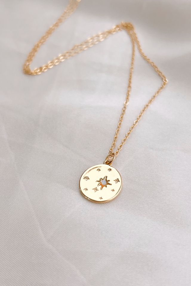 Gold filled deals star necklace