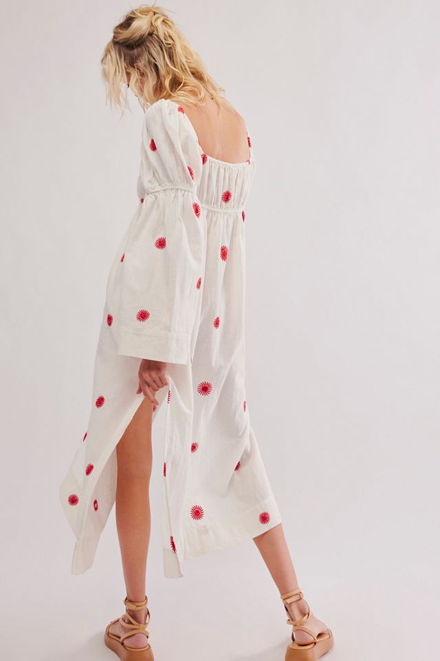 Emory Embroidered Midi Dress #2