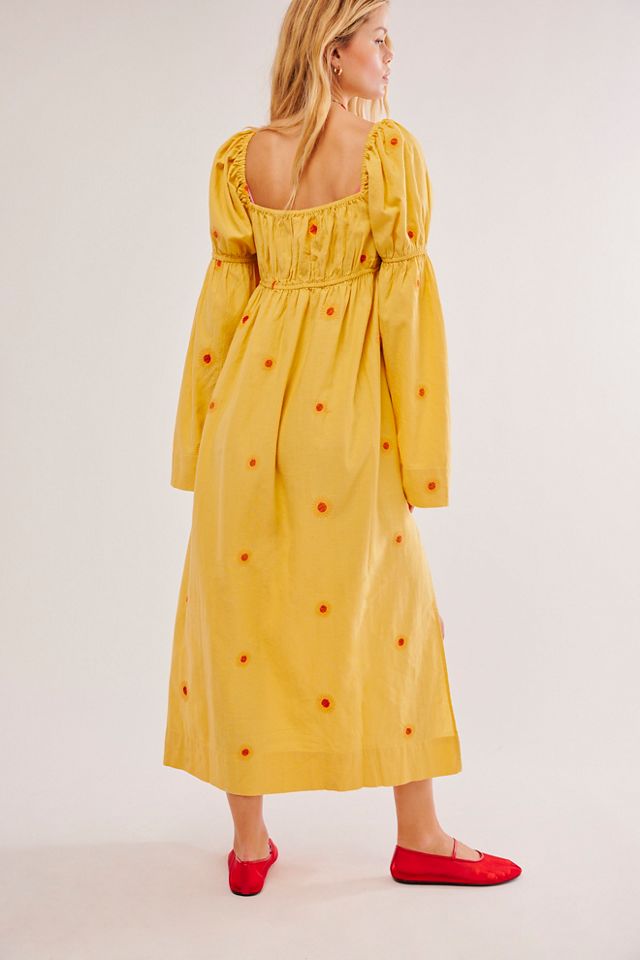 Emory Embroidered Midi Dress #2
