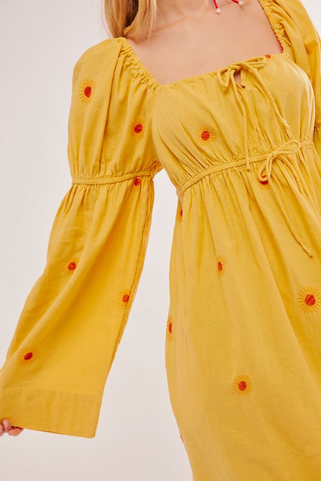 Emory Embroidered Midi Dress #3