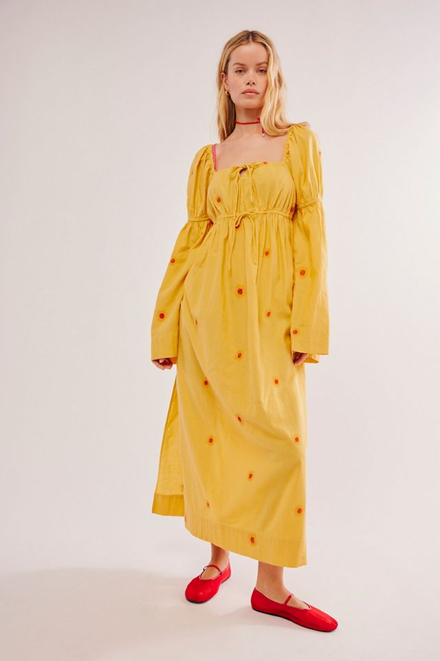 Emory Embroidered Midi Dress #4