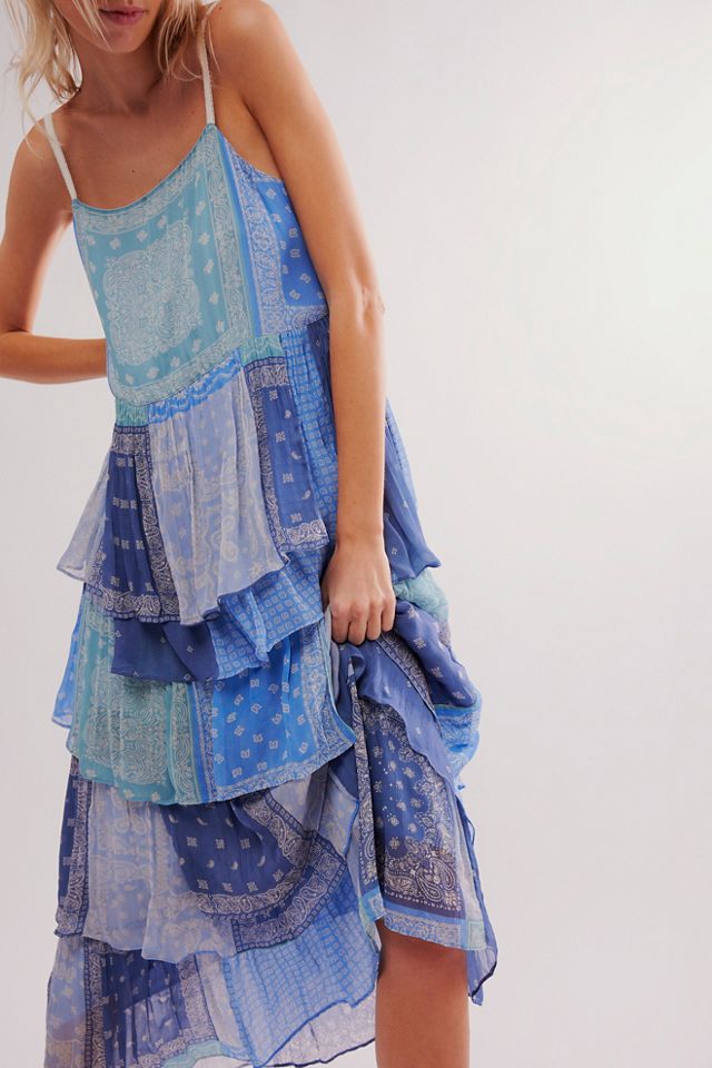 Indigo Wishes Maxi Dress #3