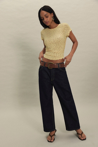 We The Free Deep Trance Dropped Boyfriend Jeans at Free People in Rinse, Size: 29