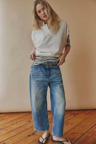 We The Free Deep Trance Dropped Boyfriend Jeans at Free People in From Beyond, Size: 29