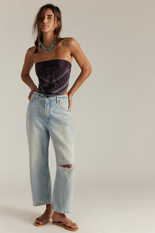 Marimekko Maridenim Barrel Unikko Jeans | Free People
