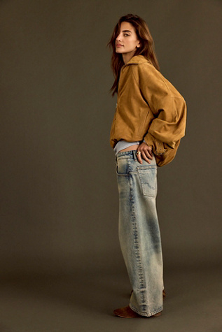 We The Free Deep Trance Dropped Boyfriend Jeans