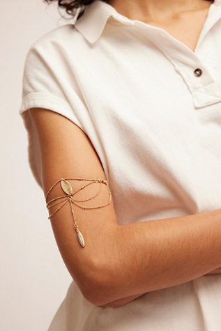The Protector Arm Cuff at Free People in Gold