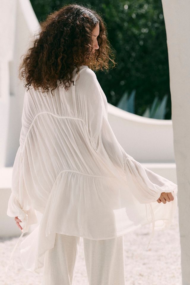 Juliet Tiered Slouchy Duster | Free People