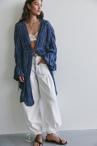Juliet Duster Top at Free People in Indigo