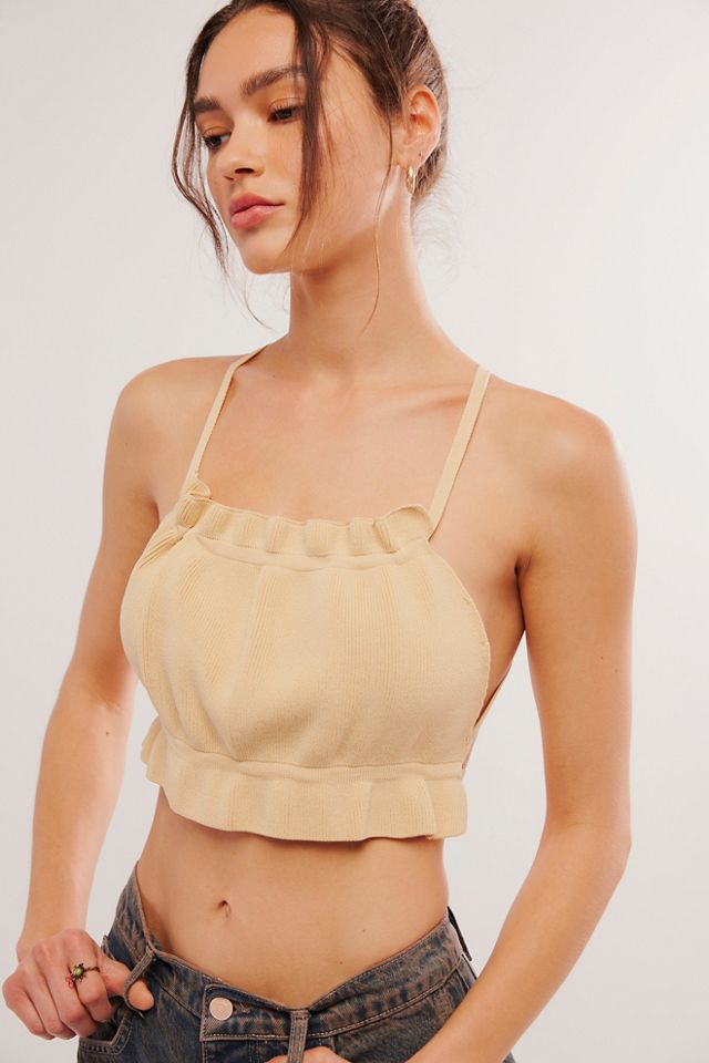 Back For More Micro Crop Top Free People UK