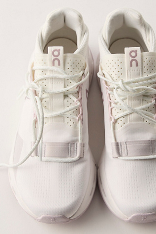 On Cloudnova 2 Sneakers at FP Movement, White/Orchid, US 6.5