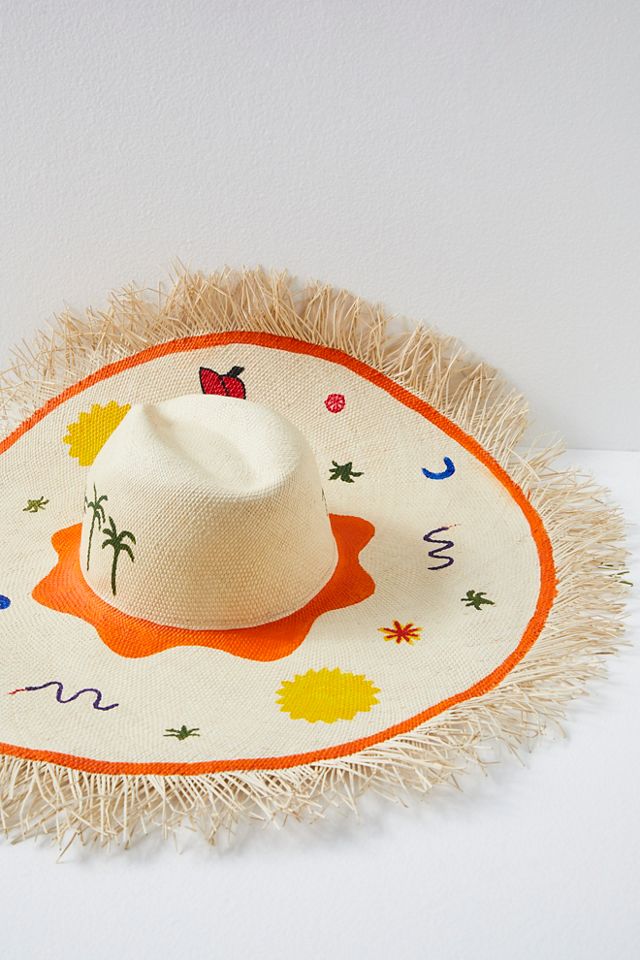 Pajara Pinta Handpainted Hat #2