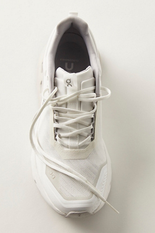 On Cloudnova X Sneakers At Free People In White/Glacier, Size: US 8