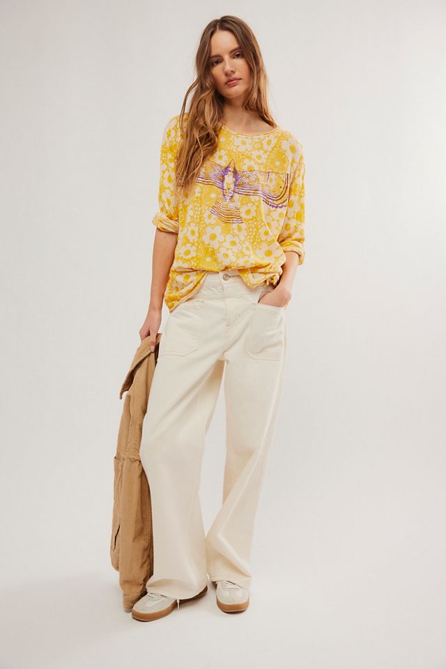 T-shirt Floral Hawk Magnolia Pearl Tee #2