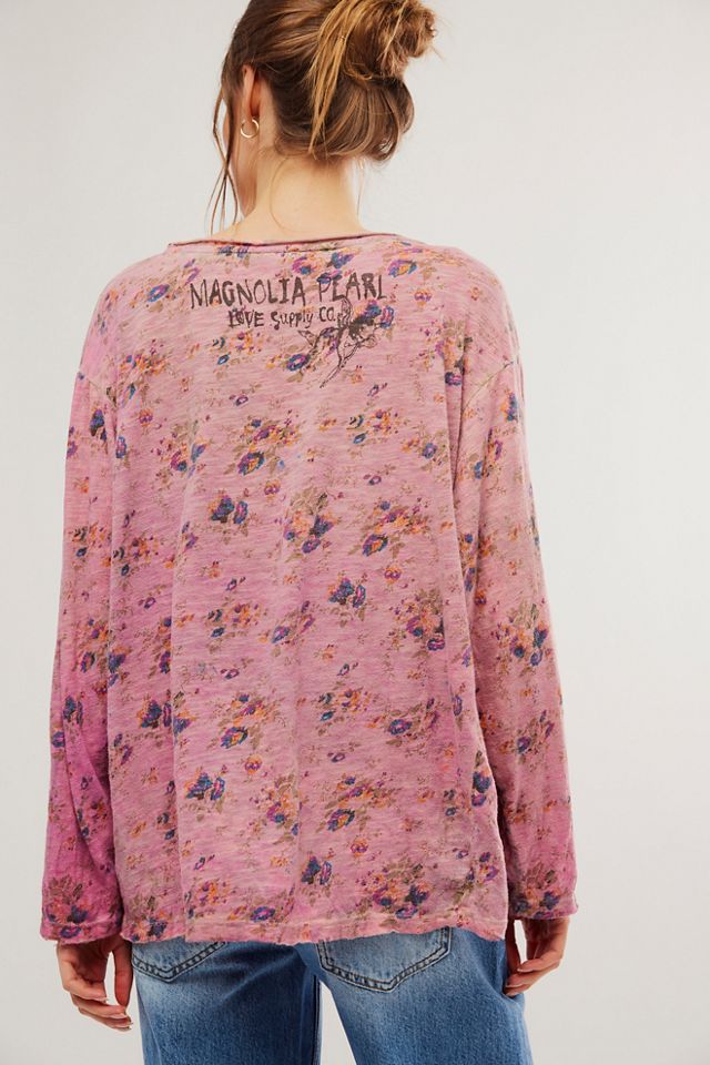 Free People ★ Magnolia Pearl ★ Poppy Bloom Tee Magnolia Pearl Is For Lovers Tee | Free People