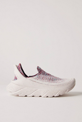 HOKA Restore TC Sneakers at FP Movement, Alabaster/Red Cabbage, US 7 M