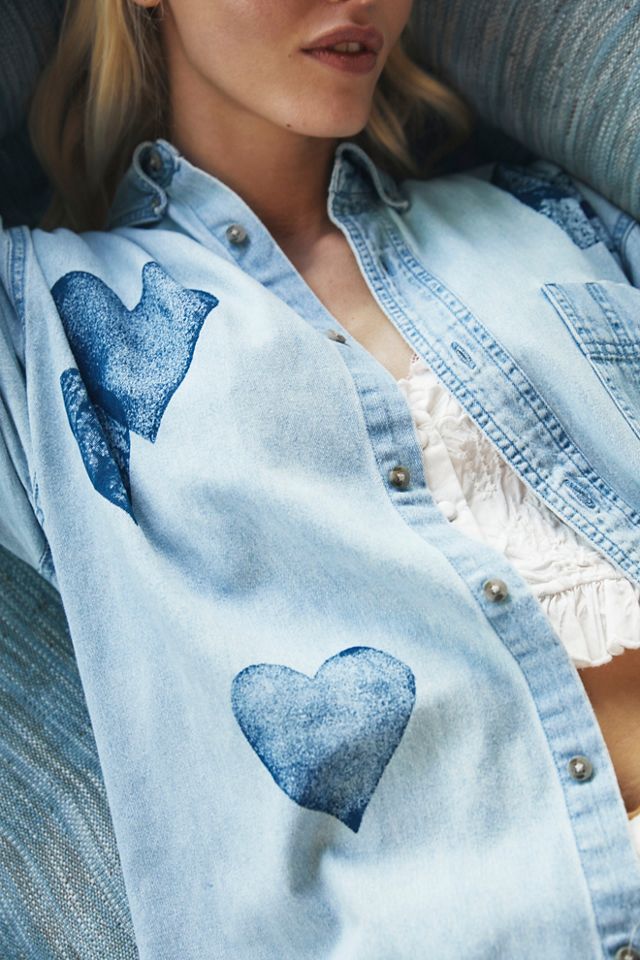 Soft hot sale jean shirt