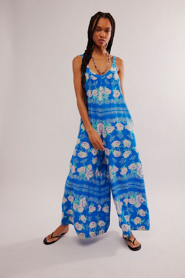 Bali Lillie Scarf Print Jumpsuit #3