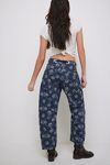We The Free Moxie Printed Low-Slung Barrel Jeans