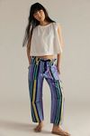 We The Free Moxie Printed Low-Slung Barrel Jeans