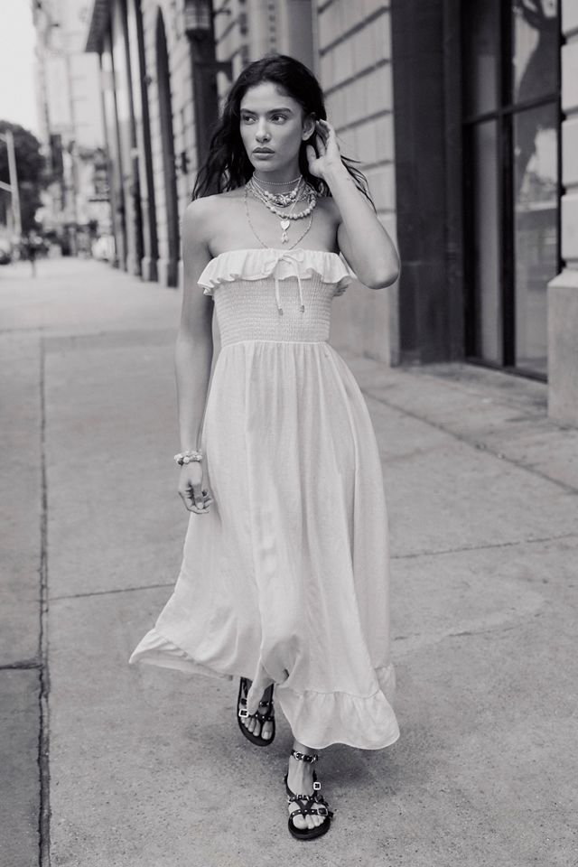 Free people life 2024 like this strapless dress