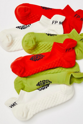 Relay Cushion Ankle Socks by FP Movement at Free People, Ivory