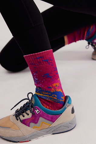 Splatter Surge Hike Socks by FP Movement at Free People, Berry Combo