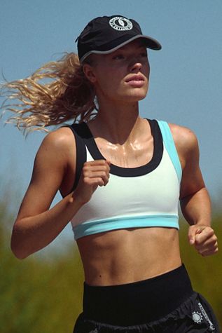 Never Better Colorblock Ringer Sports Bra
