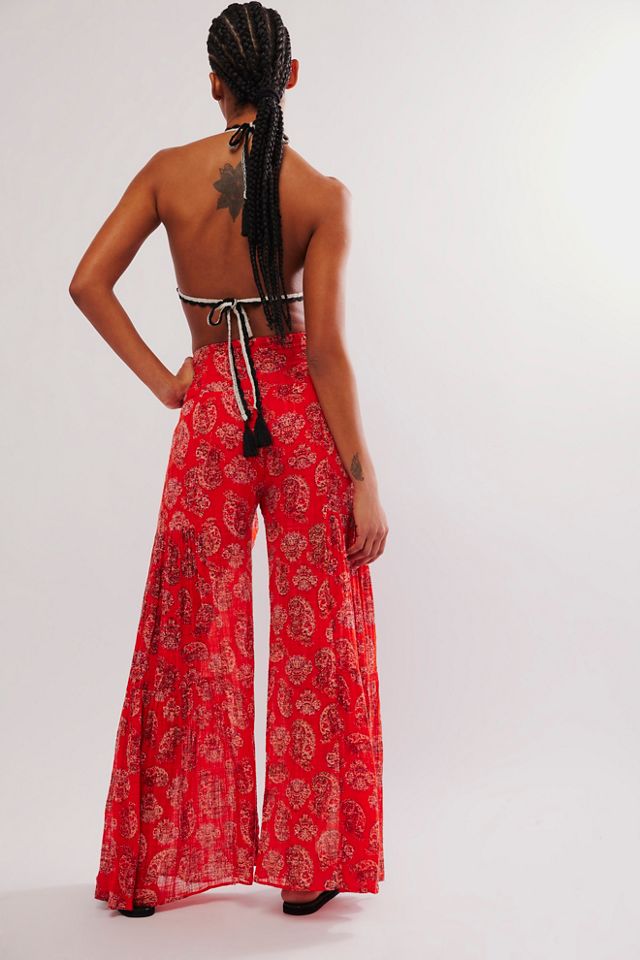 FP One Good Day Printed Wide-Leg Trousers #1