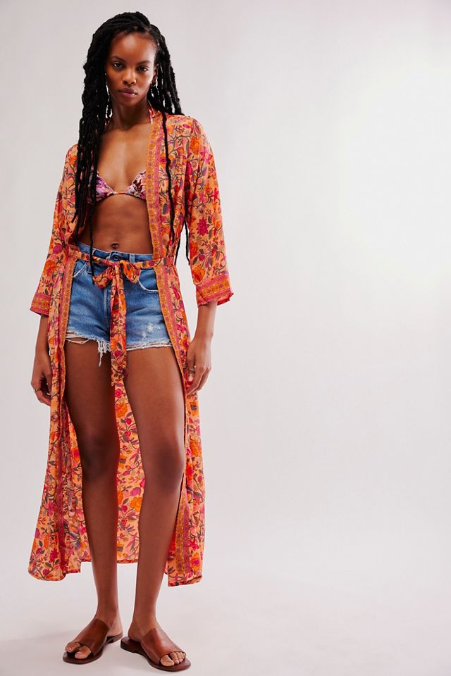 Technicolor Bandana Kimono #2