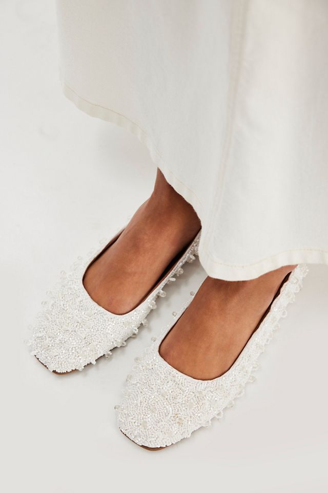 embellished pointed flats
