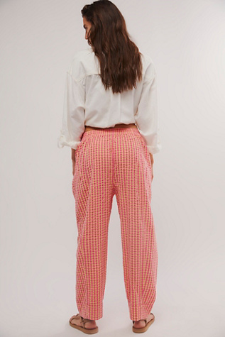 Preppy Gingham Pants