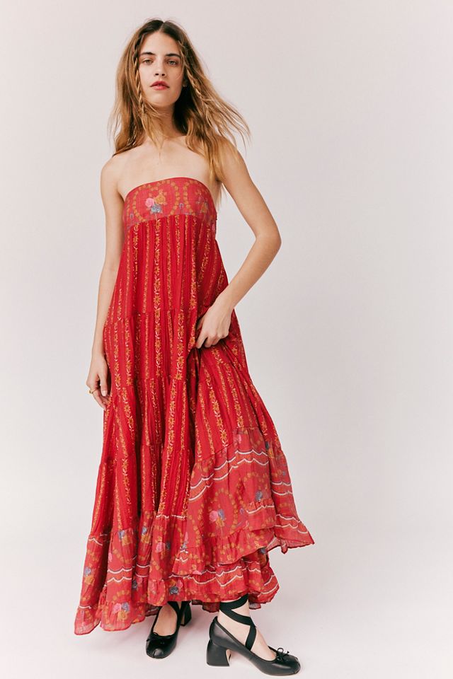 Last Dance Printed Maxi Dress