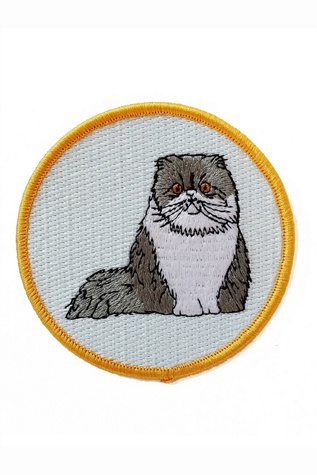 Claudia Pearson Cat Patch at Free People in White