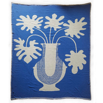Claudia Pearson Ebb + Flow Blanket: Vase