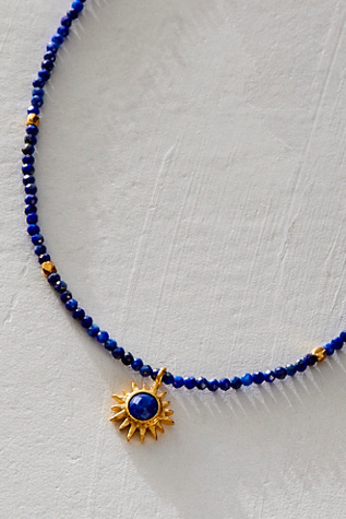 Женское колье Satya Jewelry Light Seeker, цвет: Синий — фото 2