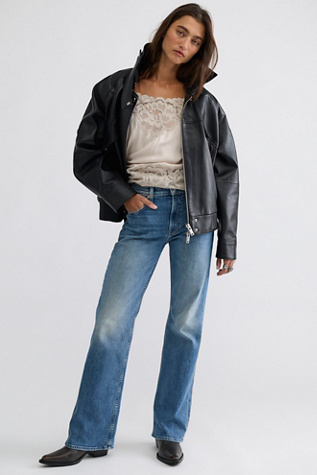 MOTHER The Bookie Sneak Jeans