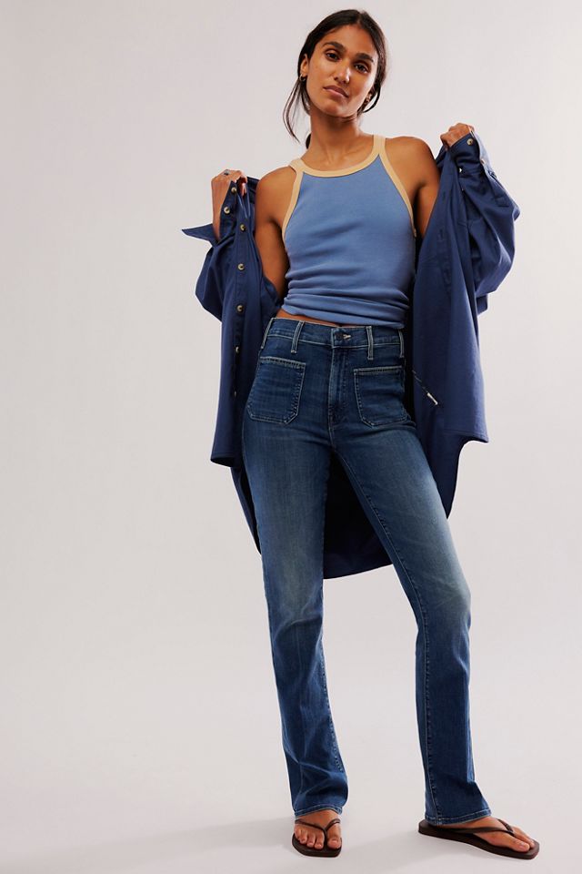MOTHER The Patch Pocket Insider Jeans #2