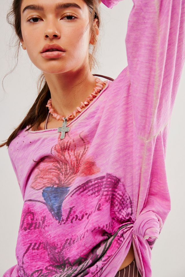 Magnolia Pearl Corazón Heart Long-Sleeve Tee #2