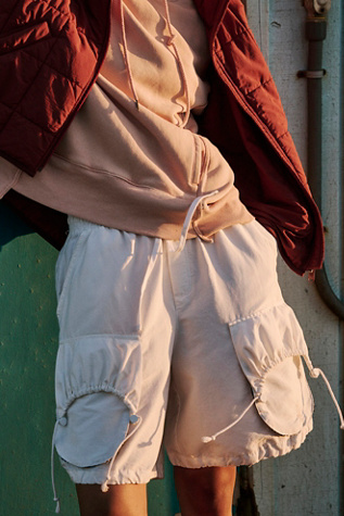 In A Cinch Shorts by FP Movement at Free People in White, Size: L